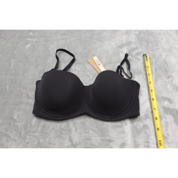 Skims 32C Black Onyx Fits Every Strapless Bra NWT - Picture 3 of 5